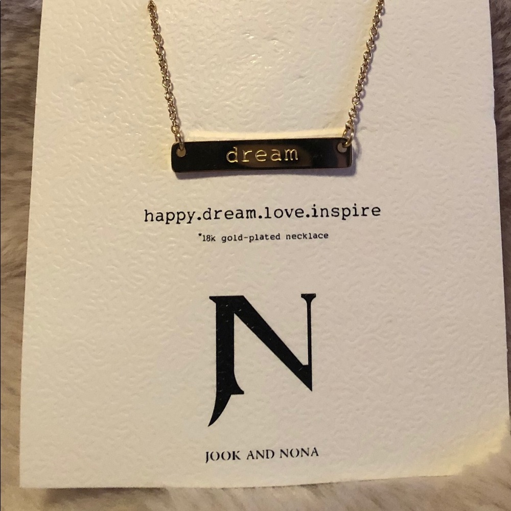 Jook and Nona “Dream” necklace